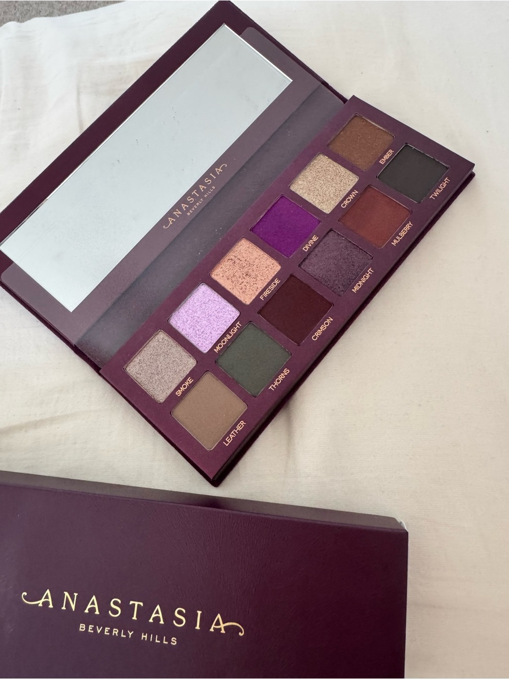 ANASTASIA BEVERLY HILLS Eyeshadow palette fall romance